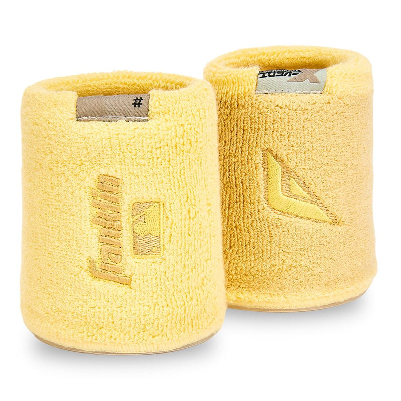 Franklin Sports MLB Vanilla Gold X-VENT Reversible Wristbands - Pair