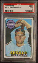 1969 Topps John Messersmith #296 PSA 7