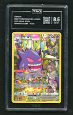 2022 Pokémon Sword & Shield #TG06 Gengar Trainer Gallery Holo TAG 8.5 NM-MT+