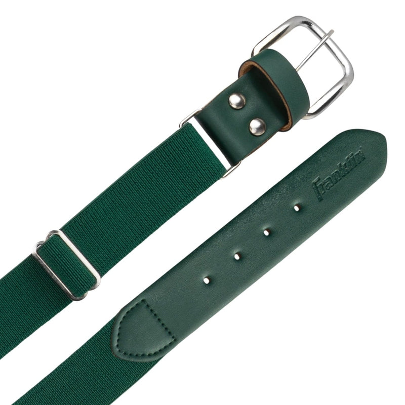 Franklin Sports MLB Youth Baseball Belt - Forest Green