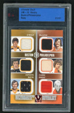 In The Game Inc. Ultimate Memorabilia UM-12 O'Reilly MacLeish Esposito Clarke Bucyk Parent Rivalry Ruby 01/01 Boston/Philadelphia