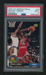 1992 Upper Deck Italian Michael Jordan #43 PSA 9