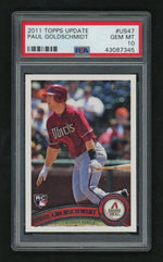 2011 Topps Update Paul Goldschmidt #US47 PSA 10