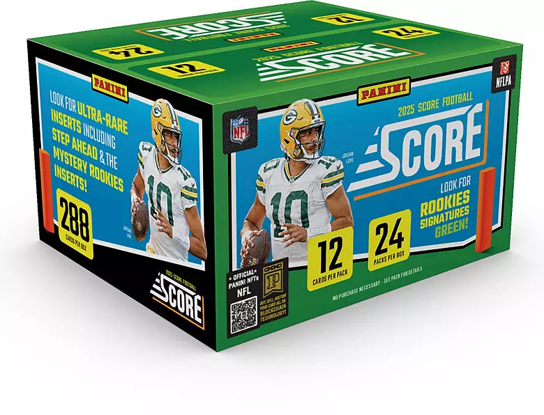 2025 Panini Score Football Retail Box – Monmouth Sports Cards