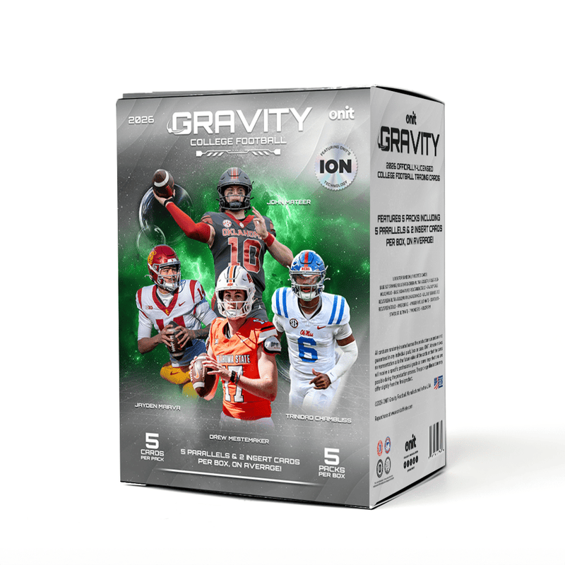 2026 ONIT Gravity Football Blaster Box