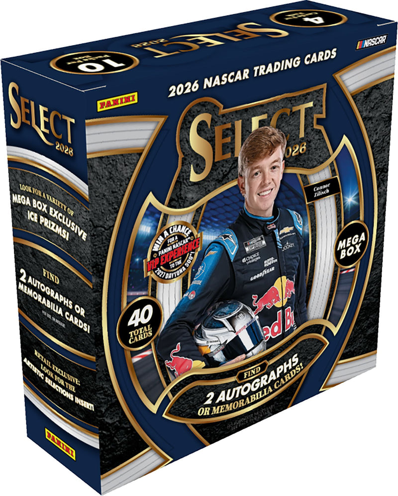 2026 Panini Select Racing Mega Box