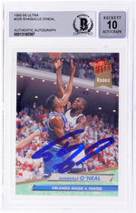 1992 Ultra Shaquille O'Neal #328 BGS 0