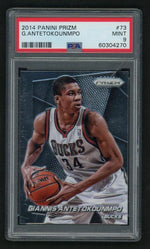 2014 Panini Prizm Giannis Antetokounmpo #73 PSA 9