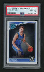 2018 Donruss Optic Rated Rookie Luka Doncic #177 PSA 10