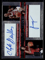 2021-22 Panini Donruss Elite Passing the Torch Jalen Green Clyde Drexler #PT-CJ Auto /49