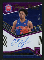 2021 Panini Donruss Elite PP-CCU Cade Cunningham Pen Pals Rookie /149 Detroit Pistons Auto