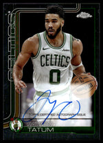 2025 Topps Chrome TCA-JT Jayson Tatum Boston Celtics Auto