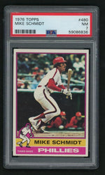 1976 Topps Mike Schmidt #480 PSA 7