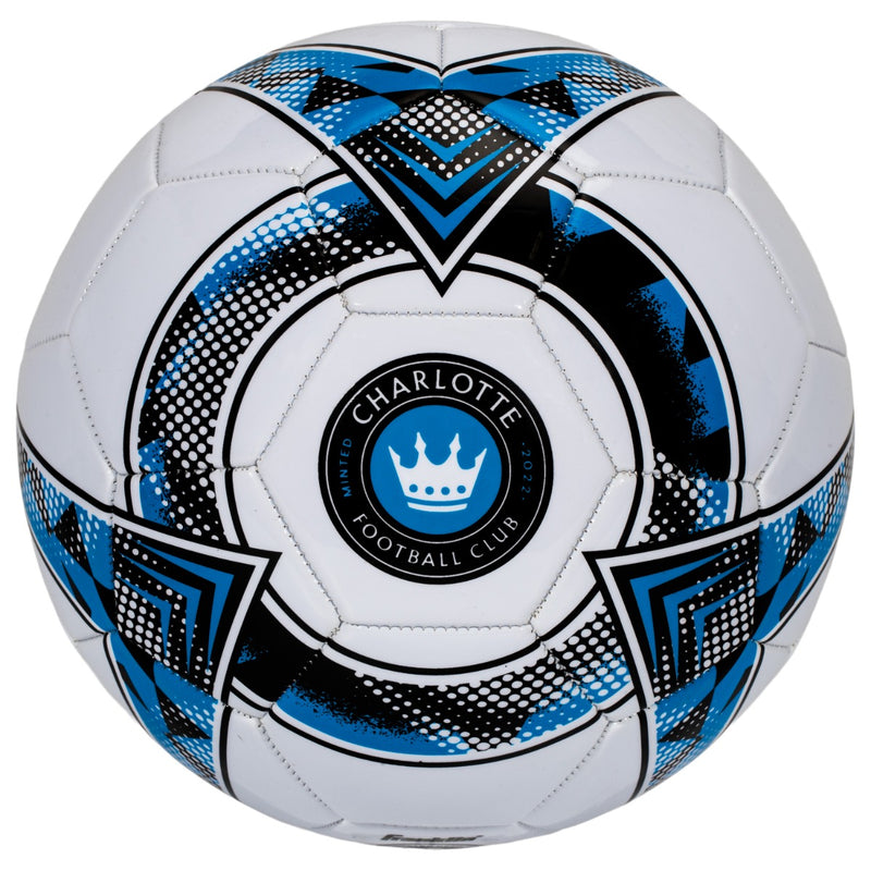 Franklin Sports MLS Charlotte FC Soccer Ball - Size 5 Deflated