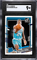 2023 Donruss Brandon Miller #226 RC SGC 9