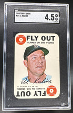 1968 Topps Game #27 Al Kaline SGC 4.5