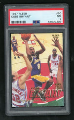 1997 Fleer Kobe Bryant #50 PSA 7