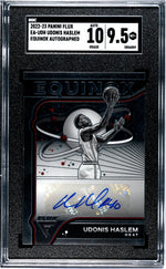2022-23 Panini Flux #EA-UDH Udonis Haslem Equinox Auto. SGC 9.5