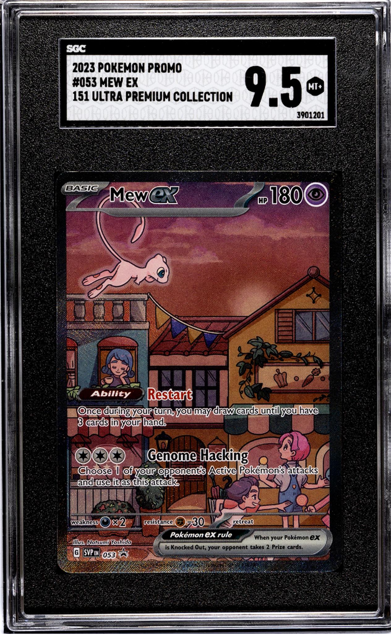 2023 Pokemon Promo #053 Mew EX SGC 9.5