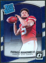 2017 Panini Donruss Optic 177 Patrick Mahomes II