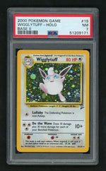 2000 Pokemon Base Set 2 Holo Wigglytuff #19 PSA 7