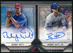 2023 Topps Museum Collection Bobby Witt Jr. & Bobby Witt Dual Autograph /15