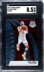 2023-24 Panini Mosaic Elevate Trae Young #11 SGC 8.5