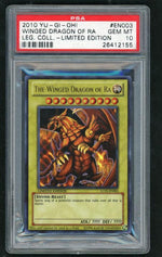 2010 Yu-Gi-Oh! Legendary Collection the Winged Dragon of Ra #LC01EN003 PSA 10