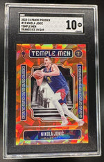 2023 Panini Phoenix 15 Nikola Jokic Temple Men Orange /249 SGC 10 Gem Mint Nuggets