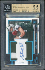 2018 Panini One Blue Sam Darnold #67 /75 BGS 9.5