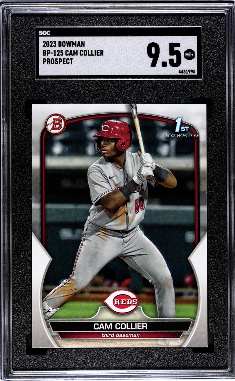 2023 Bowman Cam Collier #BP-125 1st Bowman SGC 9.5