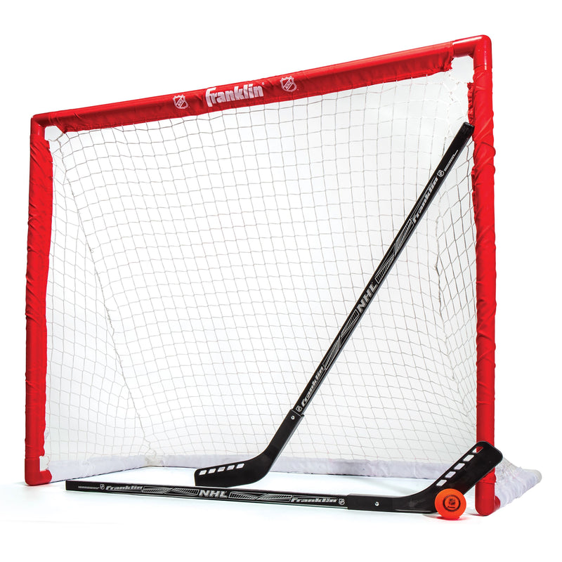 Franklin Sports NHL Street Hockey Goal, Stick and Ball Set