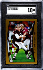 1998 Topps Chrome Steve Young #149 SGC 10