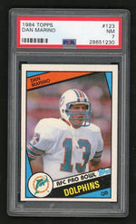 1984 Topps Dan Marino #123 PSA 7