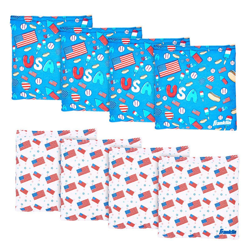 Franklin Sports American Themed Bean Bags - 8 Pack