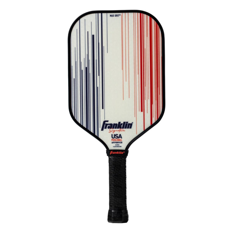 Franklin Sports USA Pickleball Signature Series Fiberglass Paddle with MaxGrit