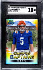 2022 Bowman University Campus Captains Graham Mertz #CC-22 SGC 10