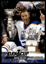 2022 Upper Deck Upper Deck DC7 Wayne Gretzky Day With The Cup Flashbacks Oilers