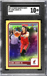 2023-24 Panini Haunted Hoops #51 Jaime Jaquez Jr. Orange SGC 10