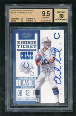 2012 Leaf Metal Faces of the Game Holo Green Damian Lillard #FGDL1 /10 BGS 9