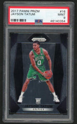 2017 Panini Prizm Jayson Tatum #16 PSA 9