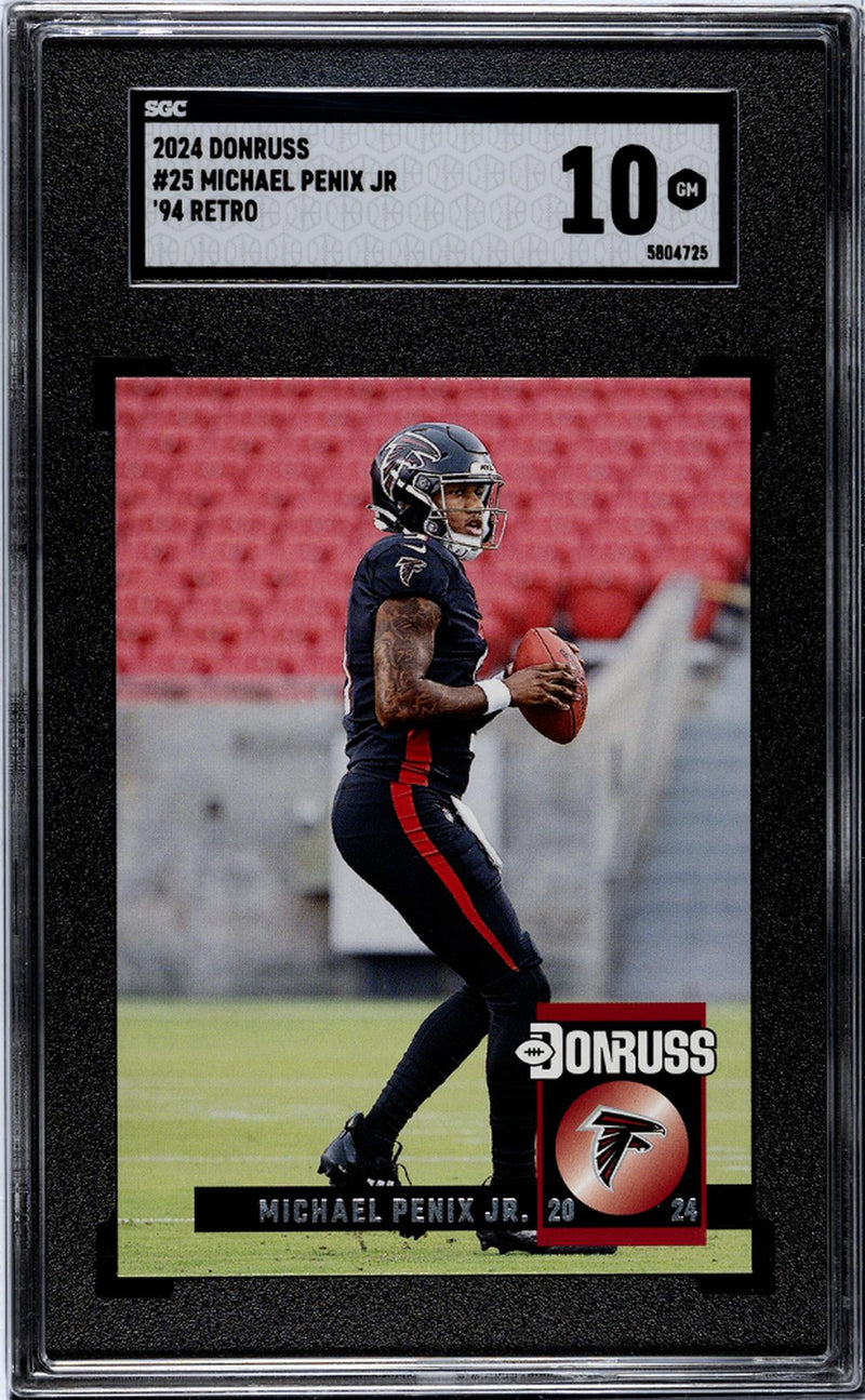 2024 Donruss '94 Retro Michael Penix Jr. #25 SGC 10