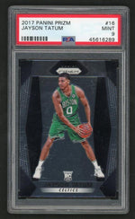 2017 Panini Prizm Jayson Tatum #16 PSA 9