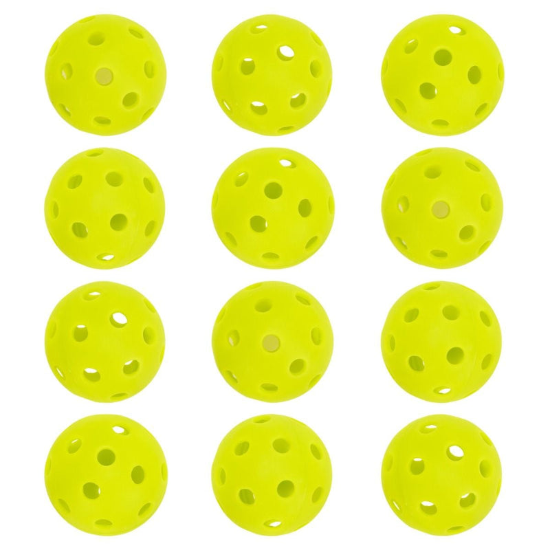 Franklin Sports Mini Training Pickleballs - 1.65 Inch Diameter - 12 Pack