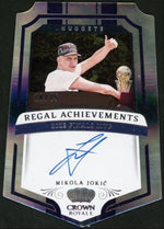 2023 Panini Crown Royale Regal Achievements Signatures Nikola Jokic /25