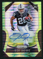 2019 Panini Prizm 323 Josh Jacobs Rookie Raiders Auto