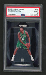 2017 Panini Prizm Jayson Tatum #16 PSA 9