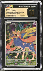 2025 Pokemon #100/094 Zacian Phantasmal Flames CGC 10