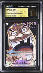 2024 One Piece #OP09-081 Marshall D. Teach Emperors in New World CGC 10