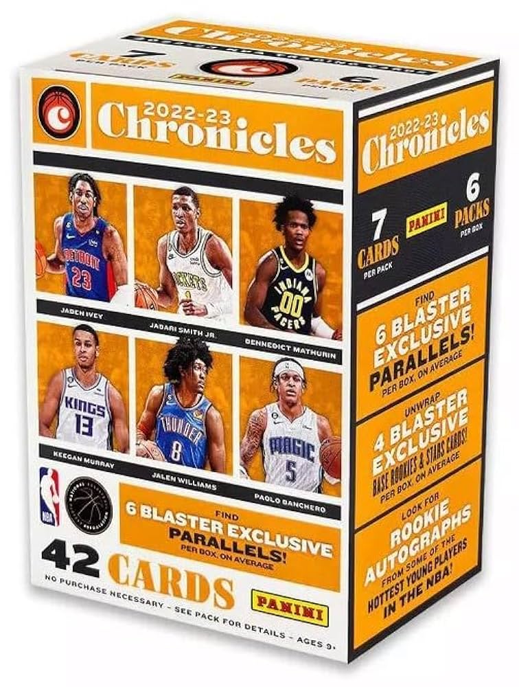 2022-23 Panini Chronicles Basketball Blaster Box